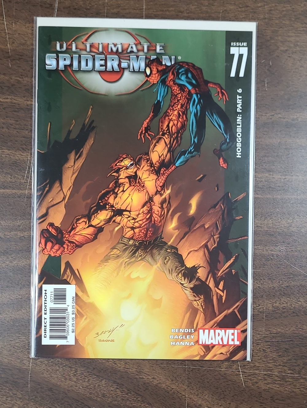 Ultimate Spider-Man Comic Book #77 Hobgoblin: Part 6 Bagged